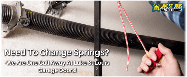 Broken Garage Door Spring Lake St Louis